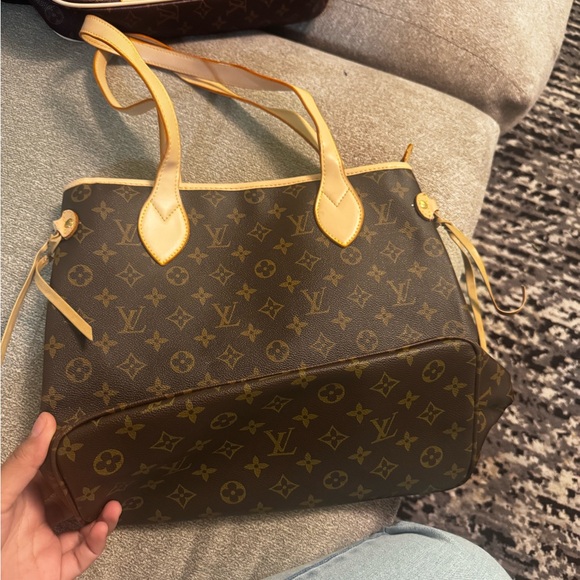 Louis Vuitton Classic Brown and Tan neverful - Picture 1 of 7